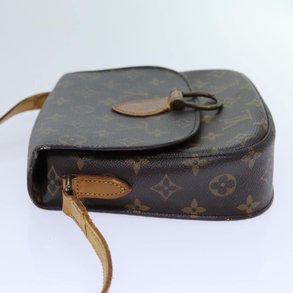 LOUIS VUITTON Monogram Saint Cloud MM Shoulder Bag M51243 LV Auth 70747