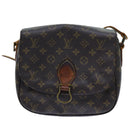 LOUIS VUITTON Monogram Saint Cloud GM Shoulder Bag M51242 LV Auth 70749-13