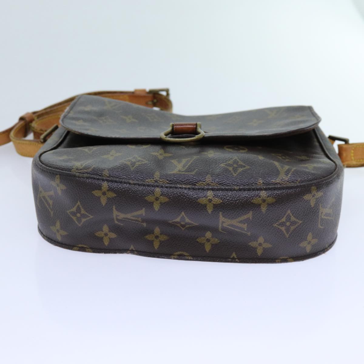 LOUIS VUITTON Monogram Saint Cloud GM Shoulder Bag M51242 LV Auth 70749