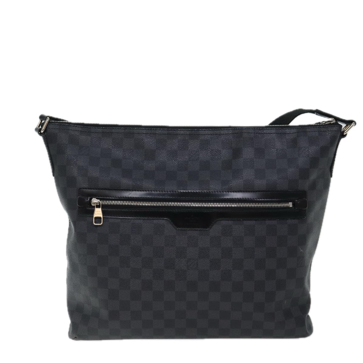 LOUIS VUITTON Damier Graphite Mick GM Shoulder Bag N41105 LV Auth 70754 - 0