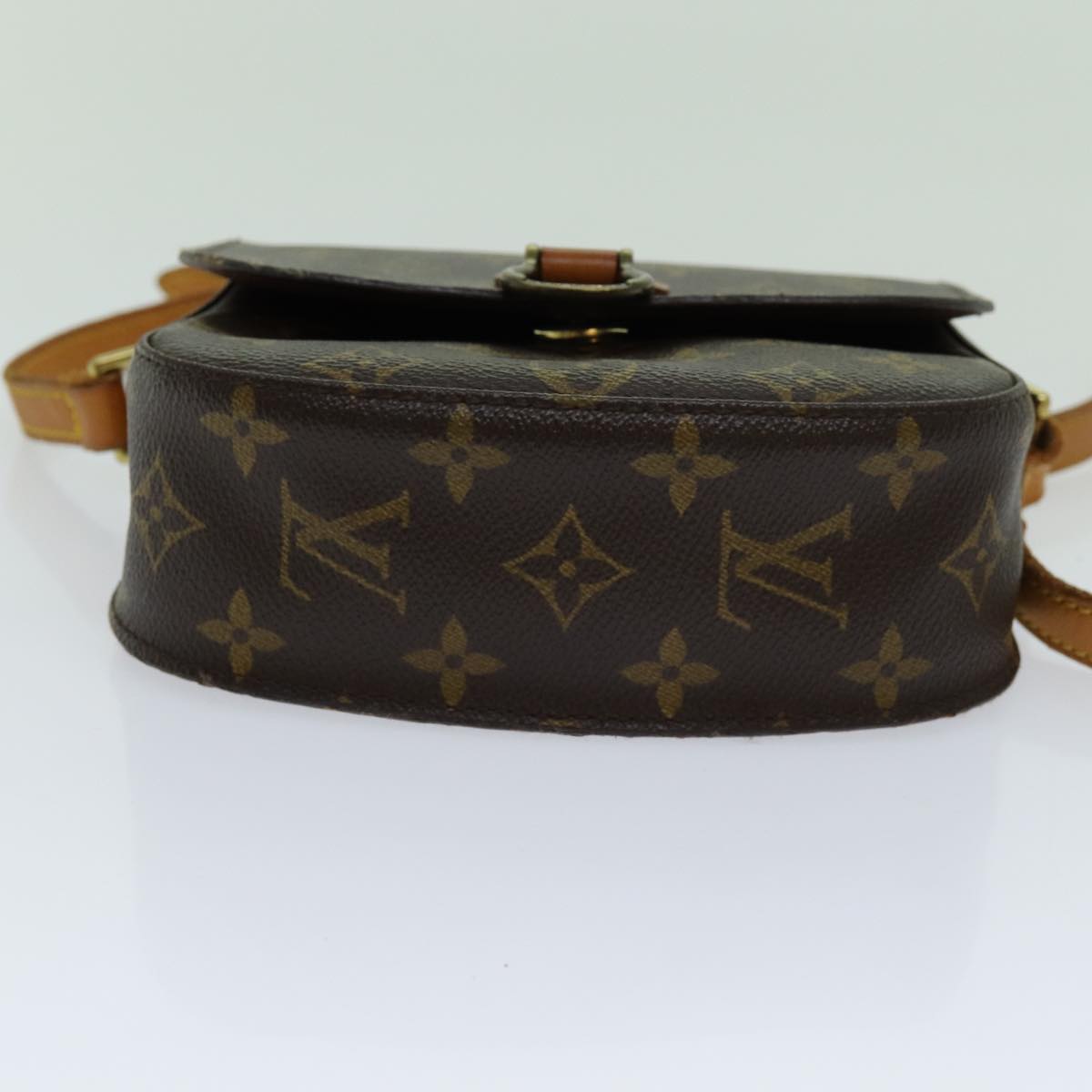 LOUIS VUITTON Monogram Saint Cloud PM Shoulder Bag M51244 LV Auth 70755