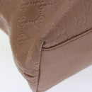 GUCCI GG Canvas Guccissima Shoulder Bag Pink 211137 Auth 70763-14