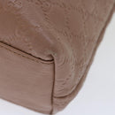 GUCCI GG Canvas Guccissima Shoulder Bag Pink 211137 Auth 70763-15