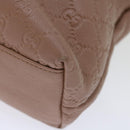 GUCCI GG Canvas Guccissima Shoulder Bag Pink 211137 Auth 70763-17