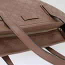 GUCCI GG Canvas Guccissima Shoulder Bag Pink 211137 Auth 70763-6