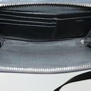 Christian Dior Shoulder Bag Leather Gray Auth 70772A-12