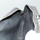 Christian Dior Shoulder Bag Leather Gray Auth 70772A-20