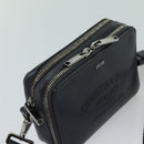 Christian Dior Shoulder Bag Leather Gray Auth 70772M-6