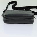 Christian Dior Shoulder Bag Leather Gray Auth 70772A-5