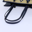 LOUIS VUITTON Monogram Raffia On The Go MM Bag 2way Beige M57723 LV Auth 70773S-8