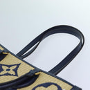 LOUIS VUITTON Monogram Raffia On The Go MM Bag 2way Beige M57723 LV Auth 70773S-14