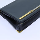 Christian Dior Shoulder Bag Leather Black Auth 70793-15