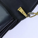 Christian Dior Shoulder Bag Leather Black Auth 70793-10
