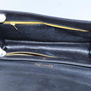 Christian Dior Shoulder Bag Leather Black Auth 70793-11