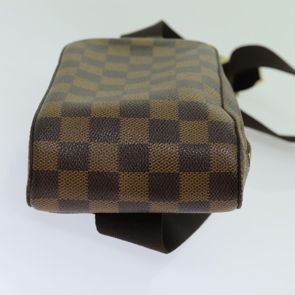 LOUIS VUITTON Damier Ebene Geronimos Shoulder Bag N51994 LV Auth 70799