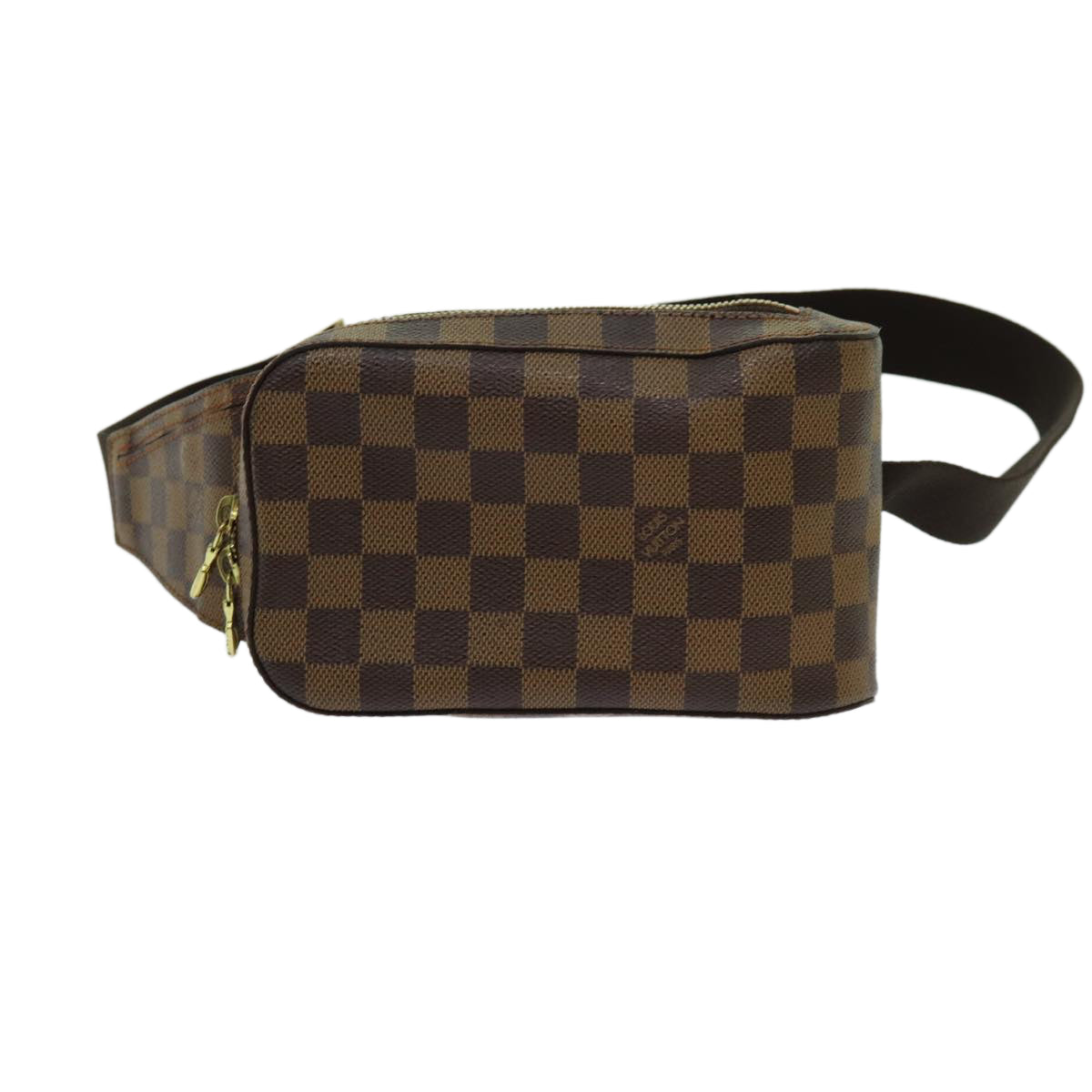 LOUIS VUITTON Damier Ebene Geronimos Shoulder Bag N51994 LV Auth 70799