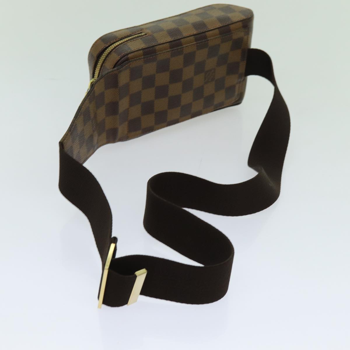 LOUIS VUITTON Damier Ebene Geronimos Shoulder Bag N51994 LV Auth 70799