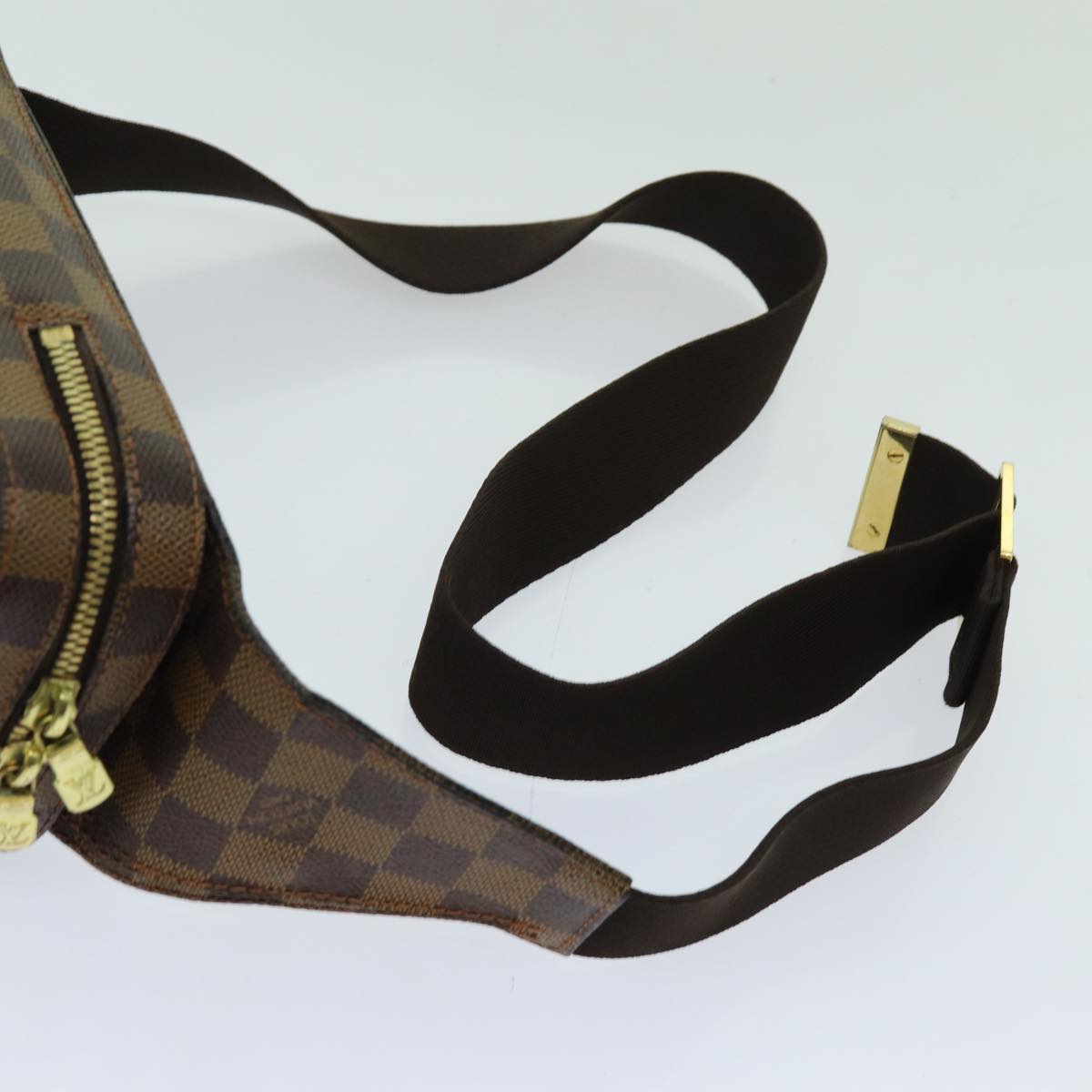 LOUIS VUITTON Damier Ebene Geronimos Shoulder Bag N51994 LV Auth 70799