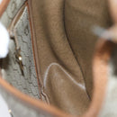 Christian Dior Honeycomb Canvas Shoulder Bag PVC Leather Beige Auth 70811-18