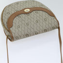 Christian Dior Honeycomb Canvas Shoulder Bag PVC Leather Beige Auth 70811-6