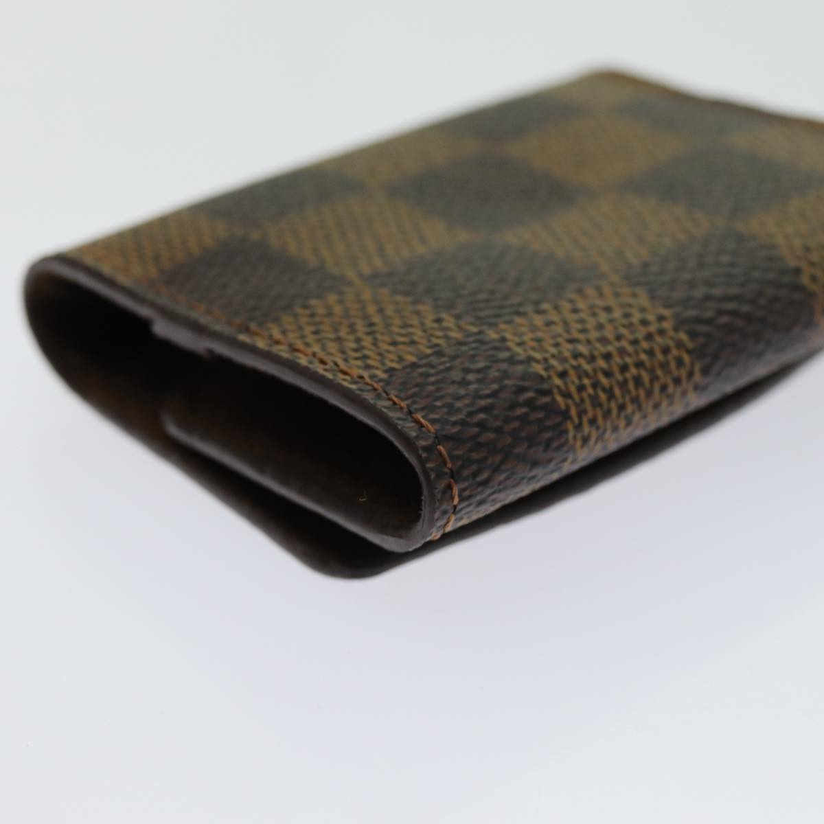 LOUIS VUITTON Damier Ebene Cuff Case Cuffs M30964 LV Auth 70816