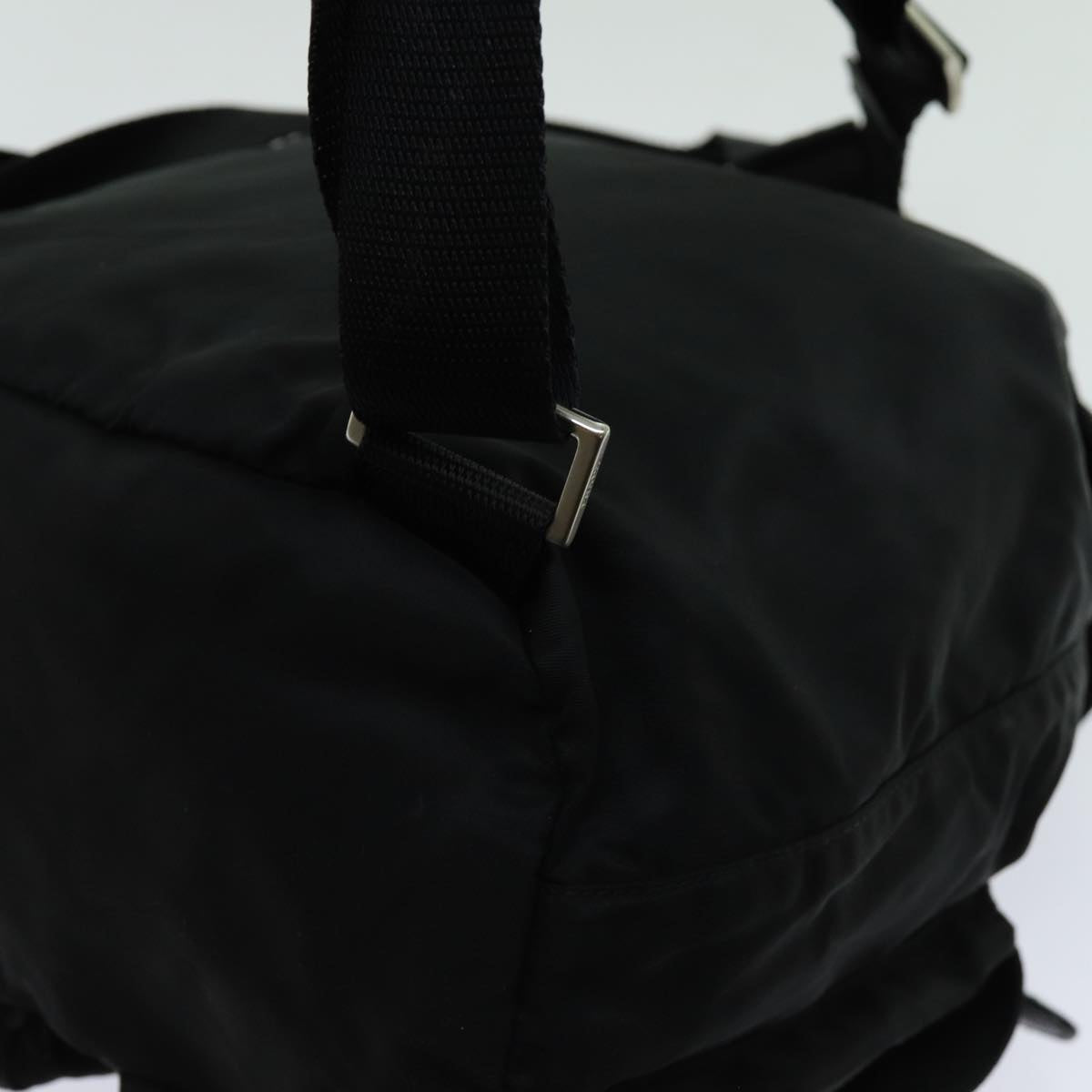 PRADA Backpack Nylon Black Auth 70822