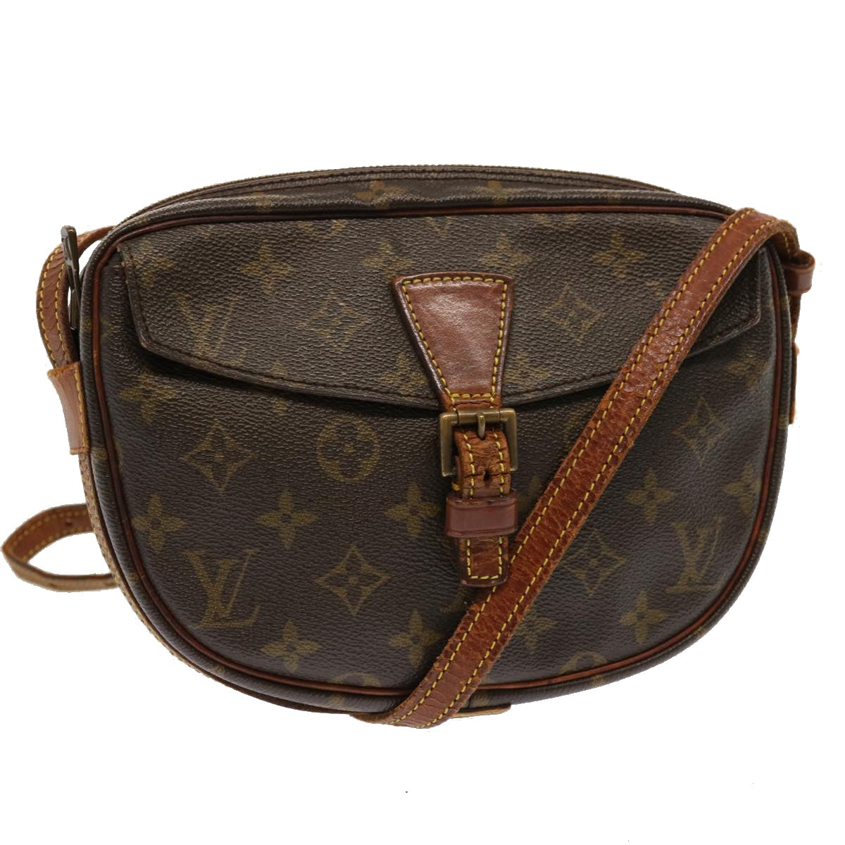 LOUIS VUITTON Monogram Jeune Fille PM Shoulder Bag M51227 LV Auth 70827