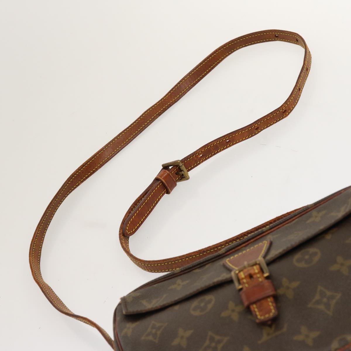 LOUIS VUITTON Monogram Jeune Fille PM Shoulder Bag M51227 LV Auth 70827