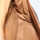 CELINE Macadam Canvas Shoulder Bag PVC Brown Auth 70829-20