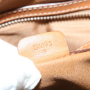 CELINE Macadam Canvas Shoulder Bag PVC Brown Auth 70829-12