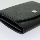 LOUIS VUITTON Mahina Portefeuille Iris Compact Wallet Noir M62540 LV Auth 70838M-15