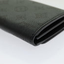 LOUIS VUITTON Mahina Portefeuille Iris Compact Wallet Noir M62540 LV Auth 70838AM-16