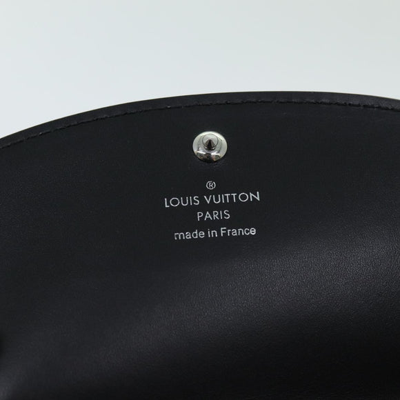 LOUIS VUITTON Mahina Portefeuille Iris Compact Wallet Noir M62540 LV Auth 70838AM