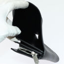 LOUIS VUITTON Mahina Portefeuille Iris Compact Wallet Noir M62540 LV Auth 70838M-26