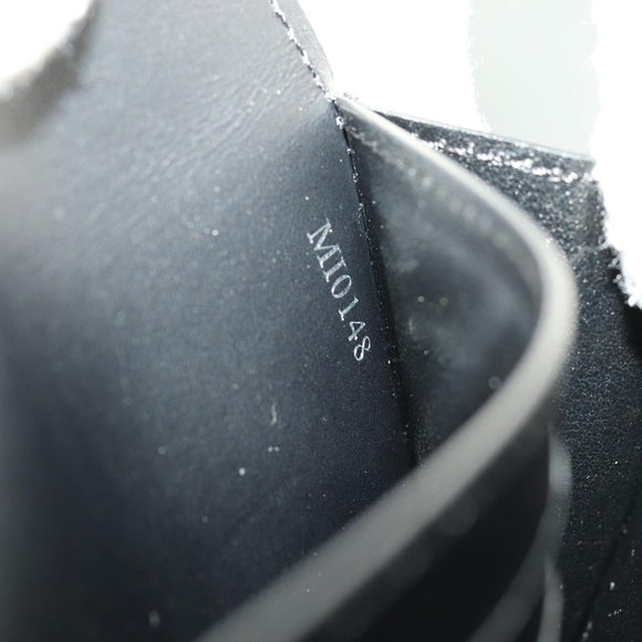 LOUIS VUITTON Mahina Portefeuille Iris Compact Wallet Noir M62540 LV Auth 70838AM