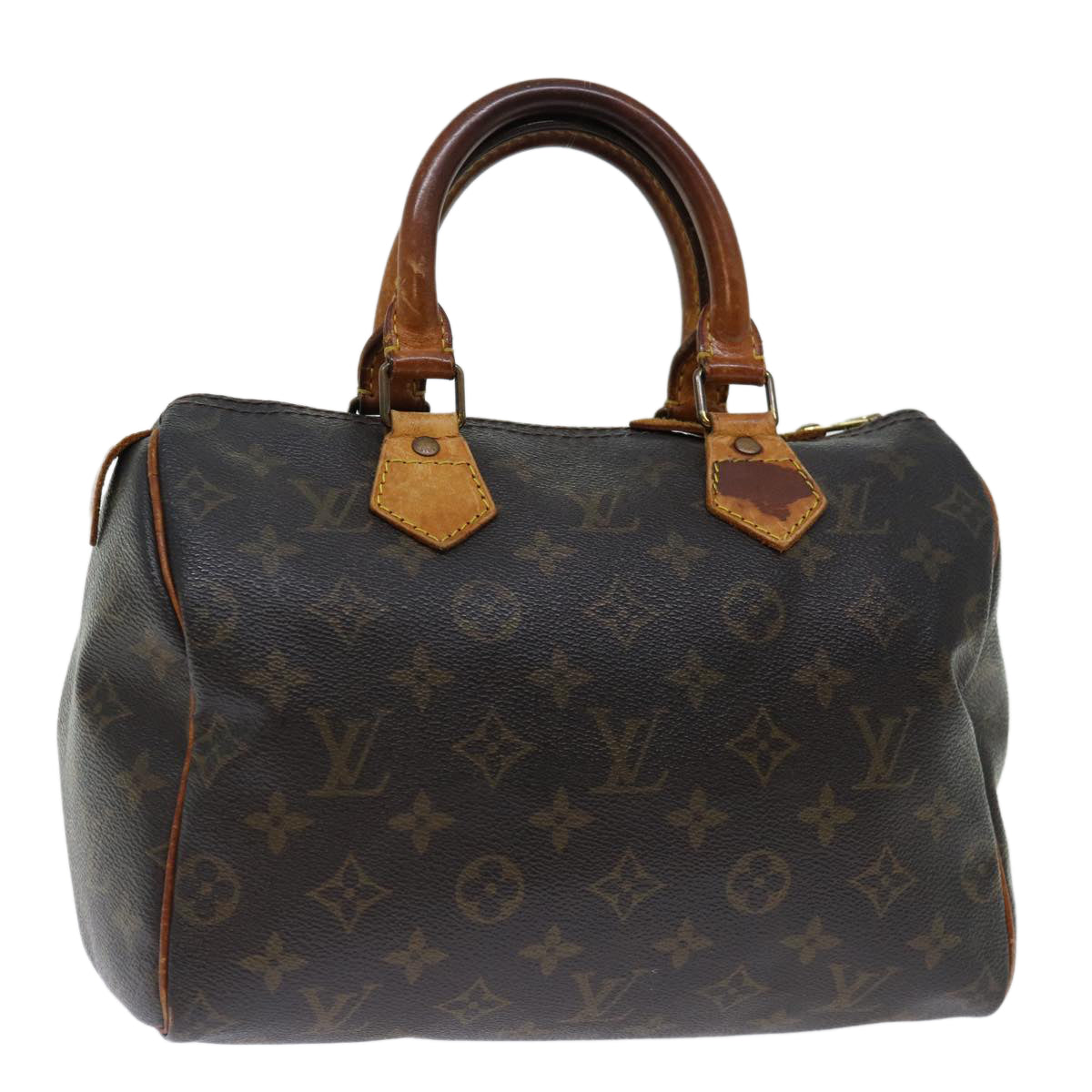 LOUIS VUITTON Monogram Speedy 25 Hand Bag M41528 LV Auth 70839