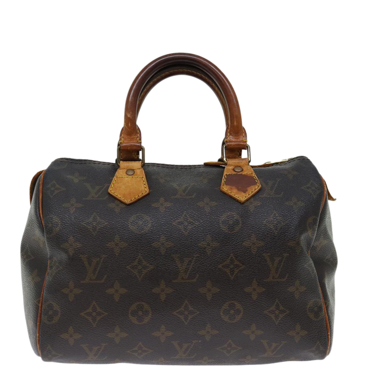 LOUIS VUITTON Monogram Speedy 25 Hand Bag M41528 LV Auth 70839