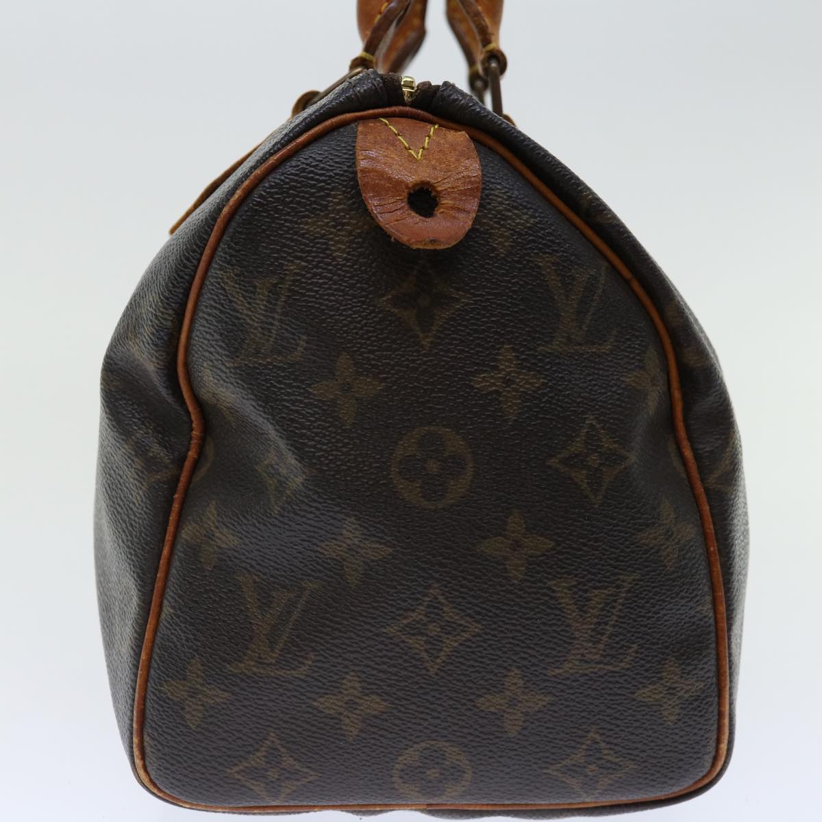 LOUIS VUITTON Monogram Speedy 25 Hand Bag M41528 LV Auth 70839