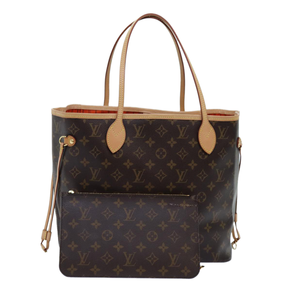 LOUIS VUITTON Monogram Neverfull MM Tote Bag M40156 LV Auth 70859SA