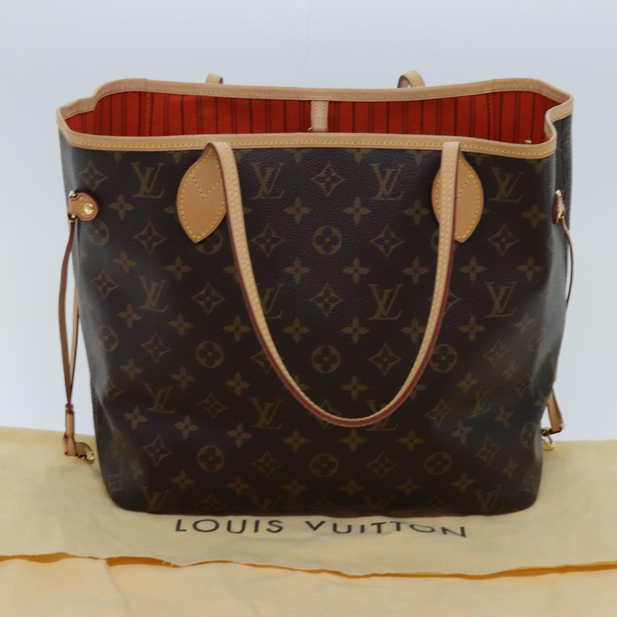 LOUIS VUITTON Monogram Neverfull MM Tote Bag M40156 LV Auth 70859SA