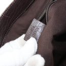 GUCCI GG Supreme Hand Bag PVC Beige 141976 Auth 70862-23
