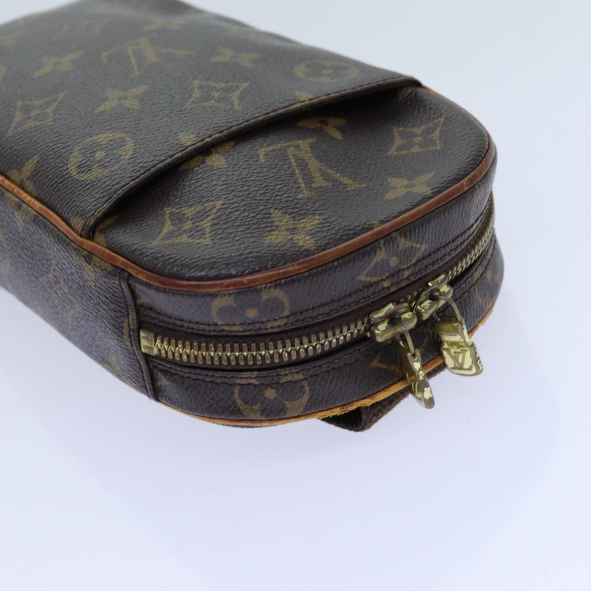 LOUIS VUITTON Monogram Pochette Gange Shoulder Bag M51870 LV Auth 70867