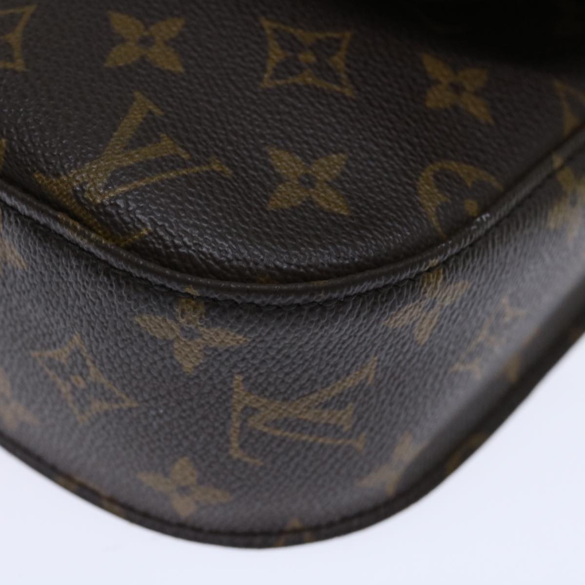 LOUIS VUITTON Monogram Saint Cloud GM Shoulder Bag M51242 LV Auth 70925