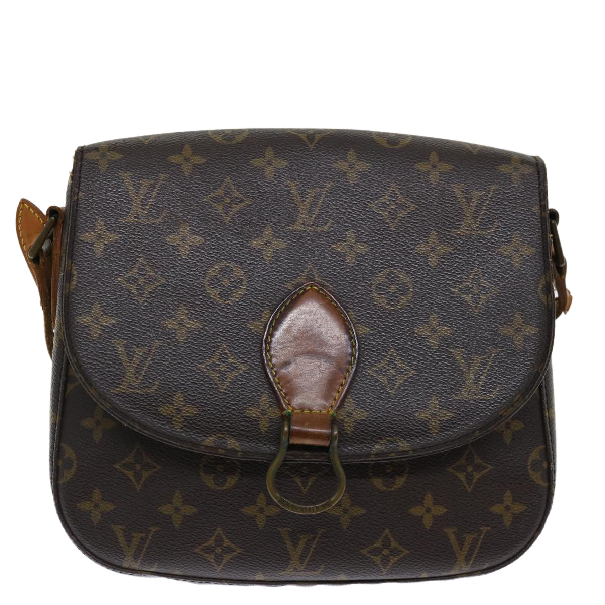 LOUIS VUITTON Monogram Saint Cloud GM Shoulder Bag M51242 LV Auth 70925 - 0