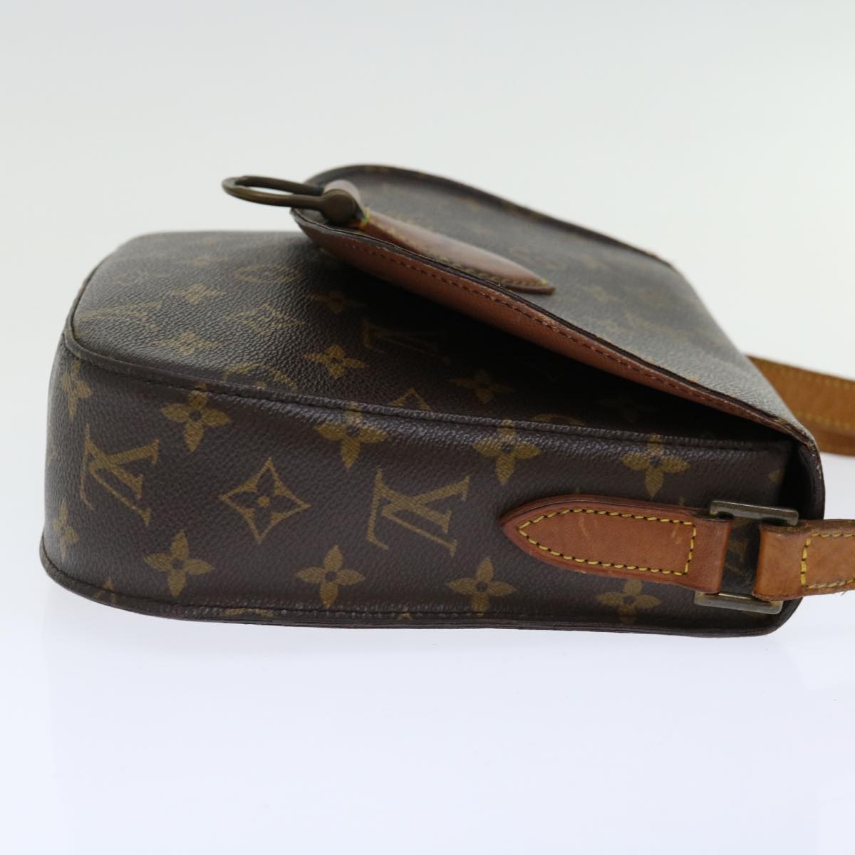 LOUIS VUITTON Monogram Saint Cloud GM Shoulder Bag M51242 LV Auth 70925