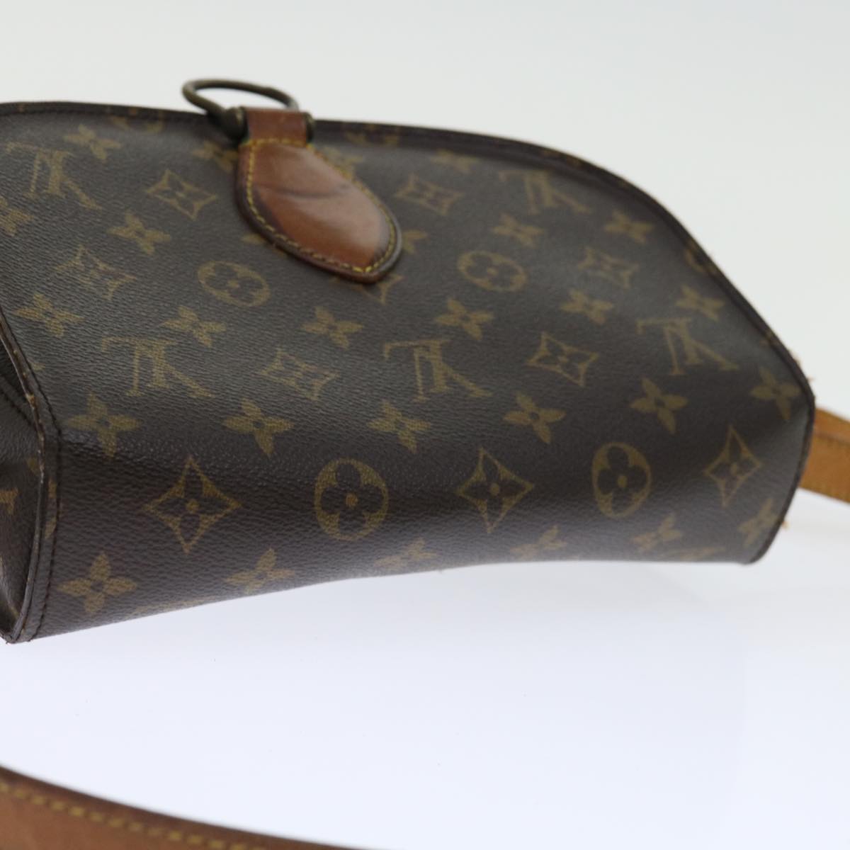 LOUIS VUITTON Monogram Saint Cloud GM Shoulder Bag M51242 LV Auth 70925