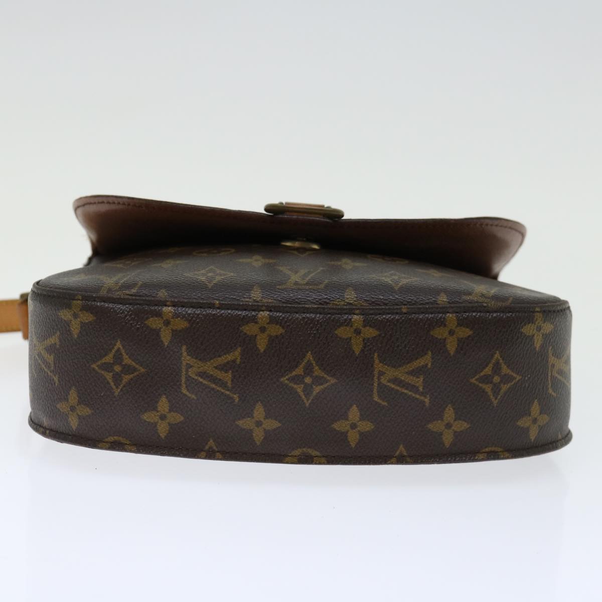 LOUIS VUITTON Monogram Saint Cloud GM Shoulder Bag M51242 LV Auth 70925