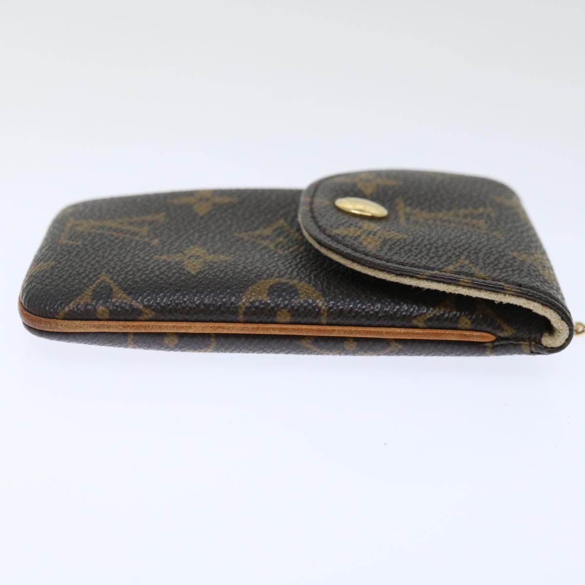 LOUIS VUITTON Monogram Etui Telephonne MM Cell Phone Case M66546 LV Auth 70936