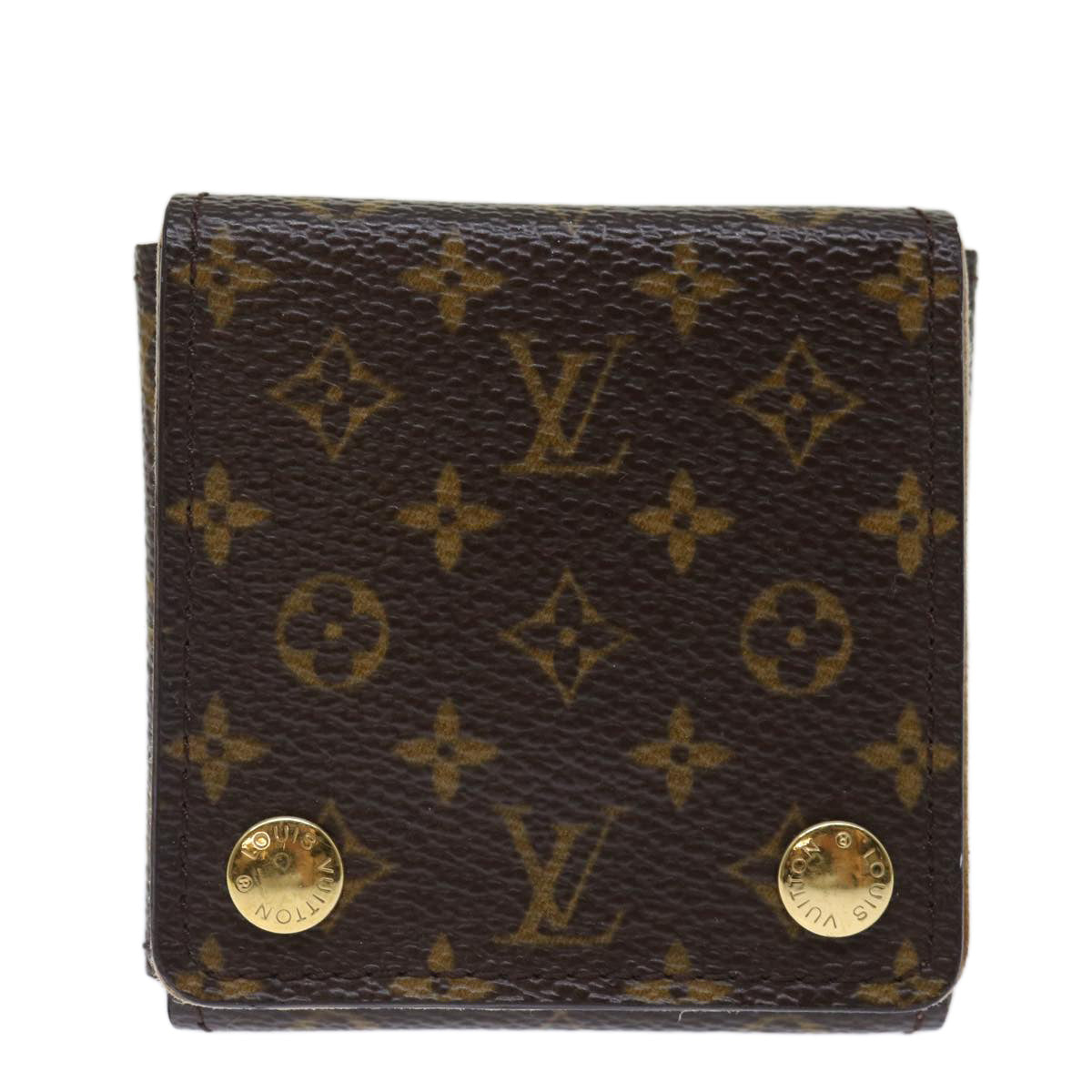 LOUIS VUITTON Monogram Jewelry Case Jewelry Box LV Auth 70942 - 0