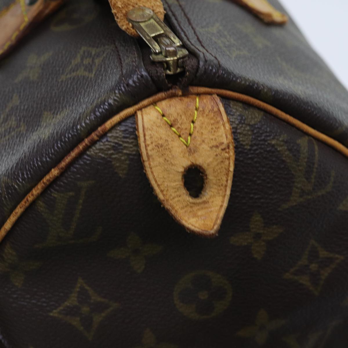 LOUIS VUITTON Monogram Speedy 30 Hand Bag M41526 LV Auth 70963